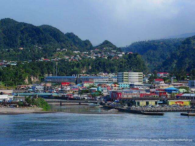 Roseau, Dominica - trackstick
